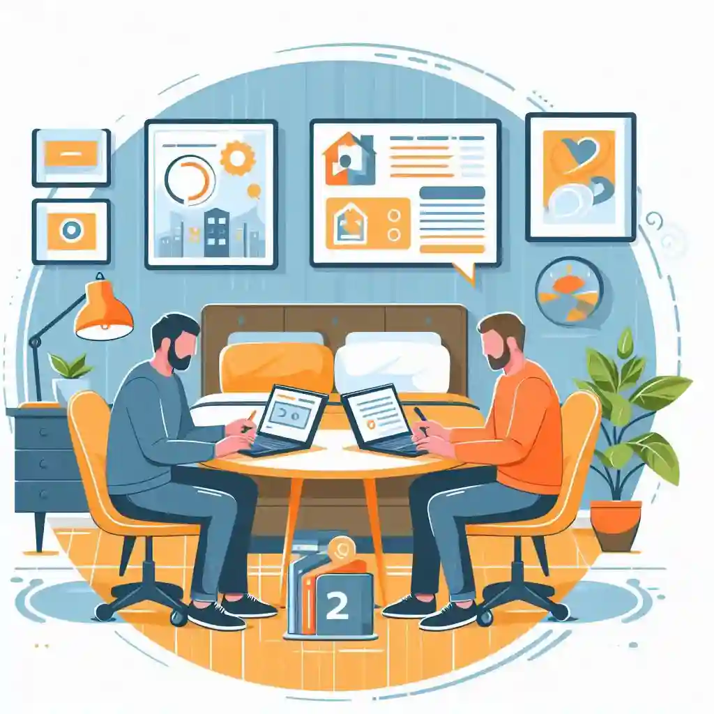 apartamentos de dos habitaciones en arriendo